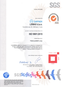 SGS ISO 9001:2015 Pružanje geodetskih usluga